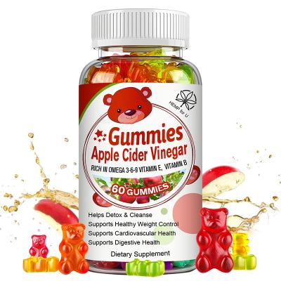 China 60pcs Organic Vegan With Beet Root & Vitamins For Weight Loss Apple Cider Vinegar Gummies Te koop