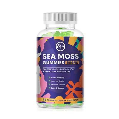 China Drop Shipping 30pcs Organic Sea Moss Gummies /seamoss Gummies Candies For Healthcare Supplement Te koop