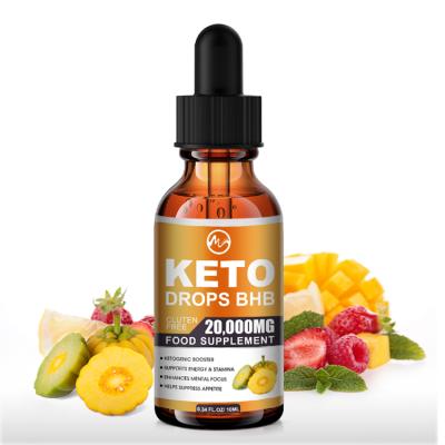 중국 Factory Custom Private Label 50ml Fat Burner Weight Loss Keto Supplies For Men And Women Liquid Keto Diet Drops 판매용