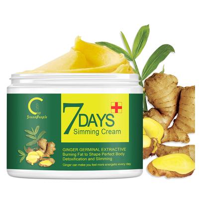 China 50ml Ginger Slimming Cream Accelerates Fat Burning Hot Gel Waist Firming Body Shaping Slimming Cream for sale