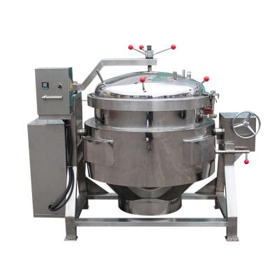 China Meat Processing Plants Industrial / Popular Commercial Full Stainless Steel High Pressure Cooking Kettle for sale