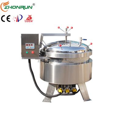 China Industrial Meat Processing Plants Vertical High Pressure Zongzi Cooking Pot Bone Soup Cooking Pot for sale