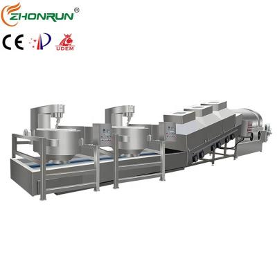 China Quickly make popcorn china maker 2022 new popcorn stainless steel caramel popcorn machine production line machine for sale