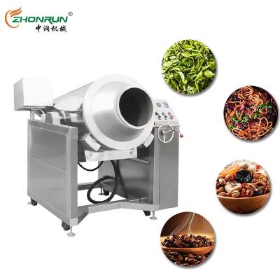 China Easy Operation Stainless Steel Peanut Roasting Machine Big Nuts Roasting Machine Peanut Stir Fry Machine for sale