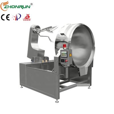 China Easy Operation High Productivity Industrial Automatic Tilting Chickpeas Cooking Kettle With Blender for sale