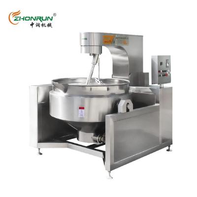 China Hot Selling Easy Operation Food Processing Machine Cooking Kettle Mixer Machine Steaming Kettle for sale