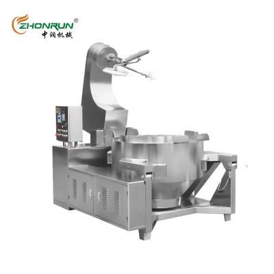 China Hot Selling Easy Operation Stir Fry Cooking Mixer Machine Industrial Cooking Mixer Machine Production Line for sale