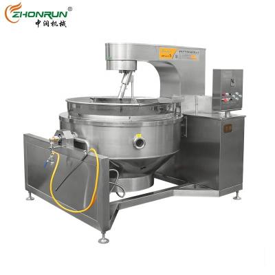 China Easy Operation Large Capacity Commercial Fruit Jam Steaming Mixer Machine with Stirring for Food Industry for sale