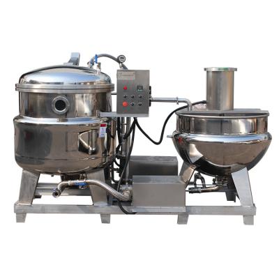 China Easy Operation Factory Direct Sales Stainless Steel Elliptical Head Vacuum Sugar Dipping Pot for sale