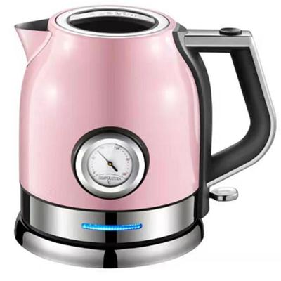 China Factory direct sale high quality high power temperature rotation display 360 degree basic electric kettle. for sale