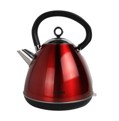 China 360 Degree Rotation Base Large Capacity Power-off Stainless Steel Household Automatic Electric Kettle for sale