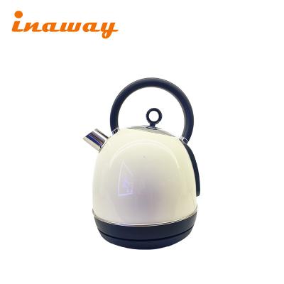 China Automatic Power-off Rotation Bright Color Large Capacity Household 360 Degree Basic Electric Kettle for sale