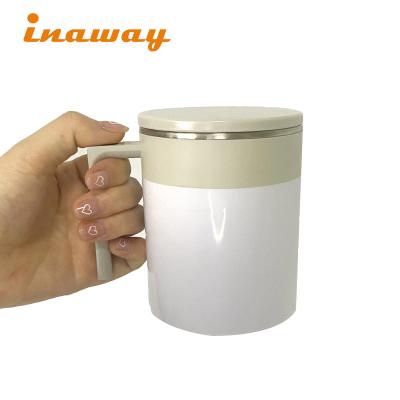 China Disposable Lazy People Cup Office Mixing Coffee Rotating Magnetic Cup for sale