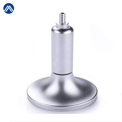 China Precision Auto Custom CNC Machined Clear Anodized Aluminum Sandblasting CNC Aluminum Lathe Turning Parts For Mechanical Part for sale