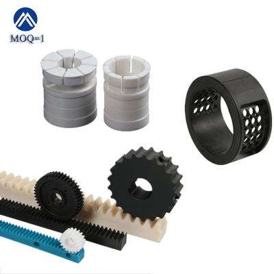 China Auto Custom ABS Black Pom Gear PVC PPS Plastic CNC Resin CNC Plastic Machining Milling Turning Plastic Machining Turning Part for sale