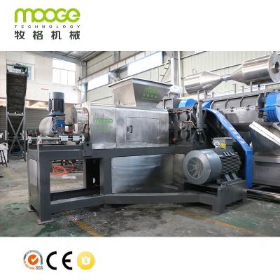 China Dewaterdrogen Plastic Bag Recycling Machine Squeezing Pp Raffia Wasinstallatie Te koop