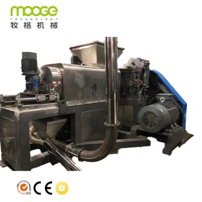 China 300 kg/h Pelletizing Machine for Plastic Recycling Raffia PET Pelletizing Line Te koop