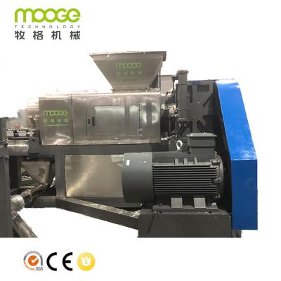 China Hot Cut PE PP Plastic Pelletizing Machine 300-1000 kg/h PET-pelletizer Te koop