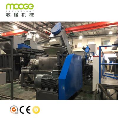 China PP PE Plastic Pelletizing Machine Compactor Granulator Recycling Flakes Pressing Te koop