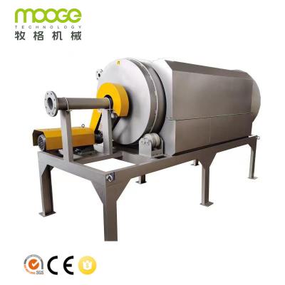 China SS304 316 Aluminium Shredder Machine Aquaculture Microfiltratie Machine Drum Filter Te koop