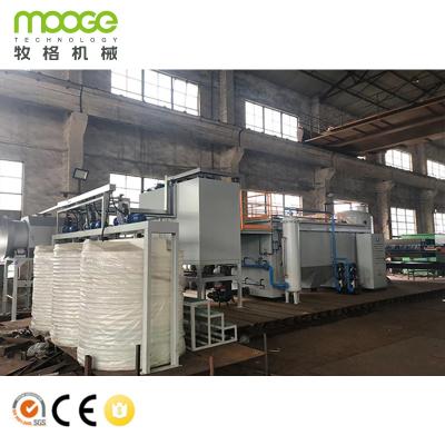 China 5-20t/h Plastic Recycling Washing Line Wasse Waste Water Treatment Machine Te koop