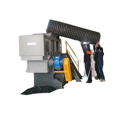 China Single Shaft Plastic Waste Shredder 300-800kg/H Granulator for sale