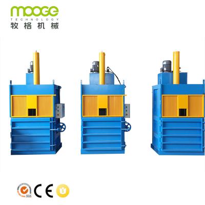 China Verticale Hydraulische Plastic Baling Machine Press Afvalpapier Baler Machine Te koop