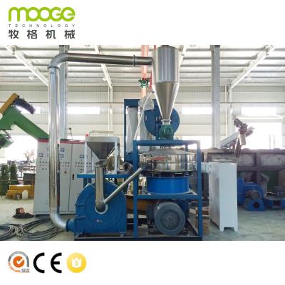 China Afval ABS Plastic Pulverizing Machine PLC Plastic Milling Machine Te koop