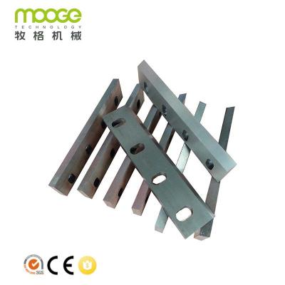 China Hard slijtage plastic hulpmachines 48-68 Hrc Shredder Blades voor kunststof Te koop