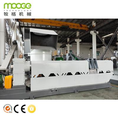 China Plastic gerecycleerde Hdpe Pe-filmkorrels die granulatormachine maken Te koop