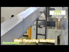 pp pe scrap washing squeezing plastic dryer machine