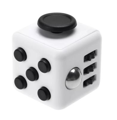 China Education game newcomer fidgety person matrix with fidgety person toys rubber coated cube relieve stress and worry cube for sale