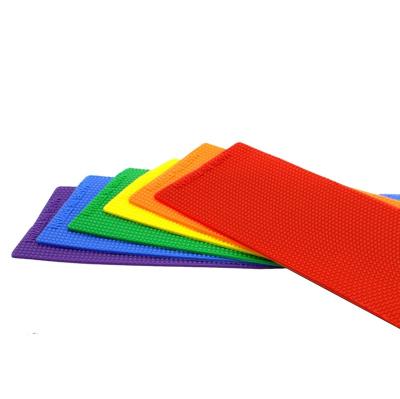 China Popular Multi Colors Flat Boundary Line Floor Marker With Environmental Protection T.P.R Material For Football Flat Training for sale