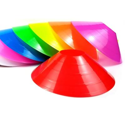 China Durable And Flexible Sport Disc Marking Cone For Soccer Agility Training With Multiple Colors for sale