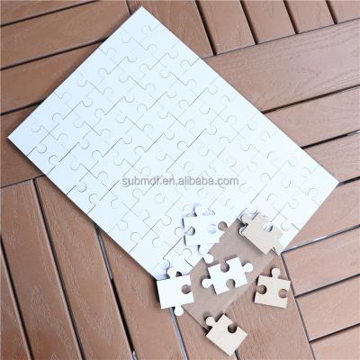 China DIY TOY WOODEN MATERIALS A4 MAJOR DEFENSE FORCES BLANK SUBLIMATION PUZZLE 30 PIECES for sale