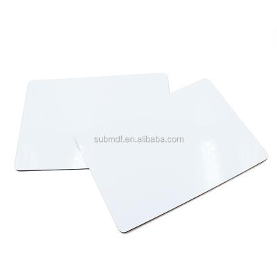 China White Gloss Sublimation MDF Moisture Proof Painting Board For DIY Handmade for sale