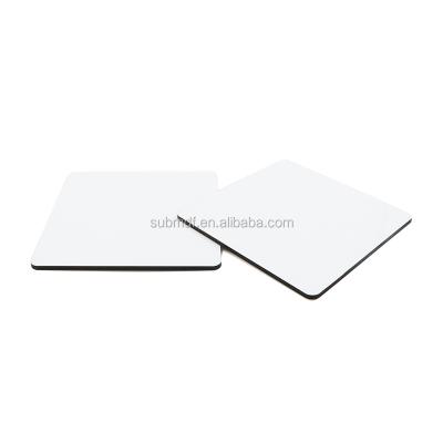 China Moisture Proof High Glossy White Double Sided Sublimation Laminated Blank MDF Board for sale