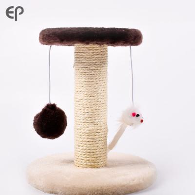 China China Manufacture 2023 Sustainable Hot Sisal Tree Small Cat Tree Unique Cute Furniture Small Cat Tree for sale