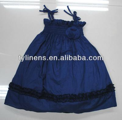 China navy blue washable bridesmaid dress for sale