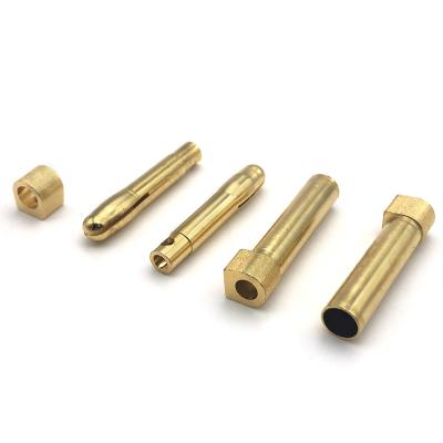 China Custom Brass Cylindrical Pin Processing Non-standard Special-shaped Pin Processing Non-standard CNC Turning Copper Pin for sale