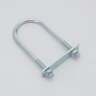 中国 M6 extended galvanized U-bolt U-screw U-tube clamp bolt U-clip U-hoop CNC Mechanical shafts 販売のため