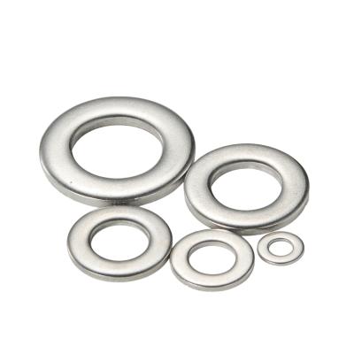 China SS304 SS201 SS316 Stainless Steel Flat Washers DIN125 Washers Widened M1.6-M42 Thickened Washers à venda