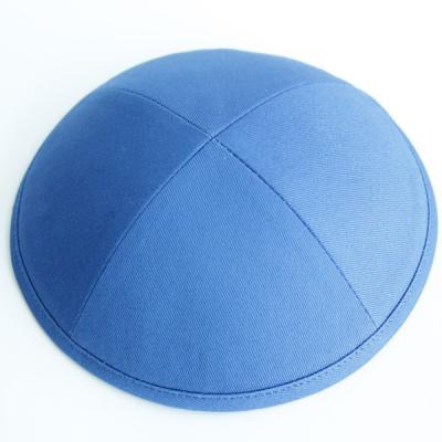 China Wholesale Custom Cotton Twill Plush Kippah Kippah Kippah Jewish Skull Covers Embroidery and Printed Your Custom Logo for sale