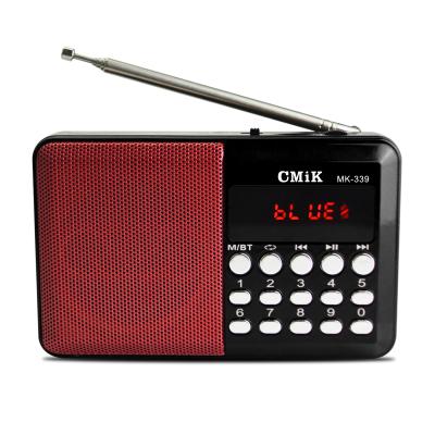 China china home radio radyo cmik mk-339 fm receiver usb tf mp3 mini handheld home radio for sale