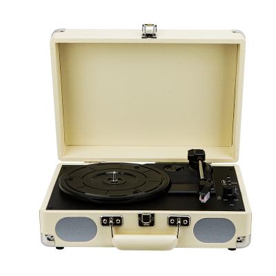 China Best Selling Retro PORTABLE Portable Record Player Enjoy Life Music Player Vinyl Record Player for sale