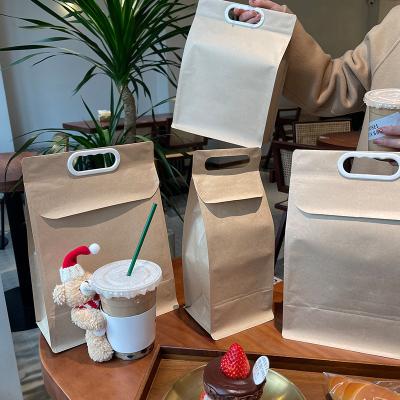 China Recycled Materials Aluminum Foil Coffee Food Deli Packaging Paper Bags Insulated Portable Paper Bags for sale