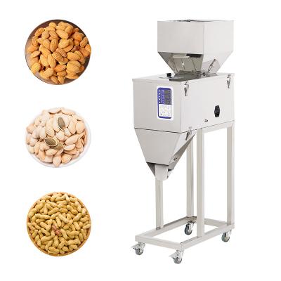 China 25-999g Food Particle Filling Machine For Chocolate Coffee Powder Bean Seed Weighing And Filling Machine for sale