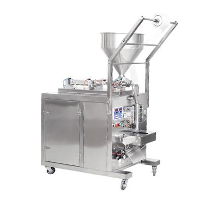 China Automatic Food Curry Salad Peanut Tomato Jam Butter Syrup Sachet Honey Sealing Tomato Sauce Packaging Machine for sale