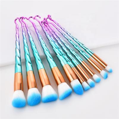 China Angular Never Blush Trial On Animals Cruelty Free Luxury Acrylic Makeup Brushes for sale