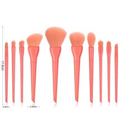 China Eco Friendly Topend XIONGPENG 10Pcs Makeup Brush Skin-friendly Widespread Case for sale